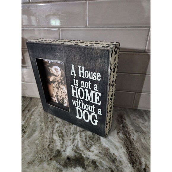 Dog Block Picture Frame - Picture 2 of 4